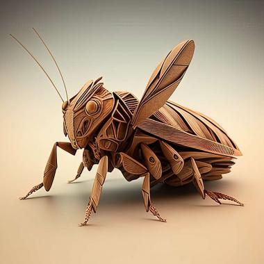 3D model Sciocoris abbreviatus (STL)